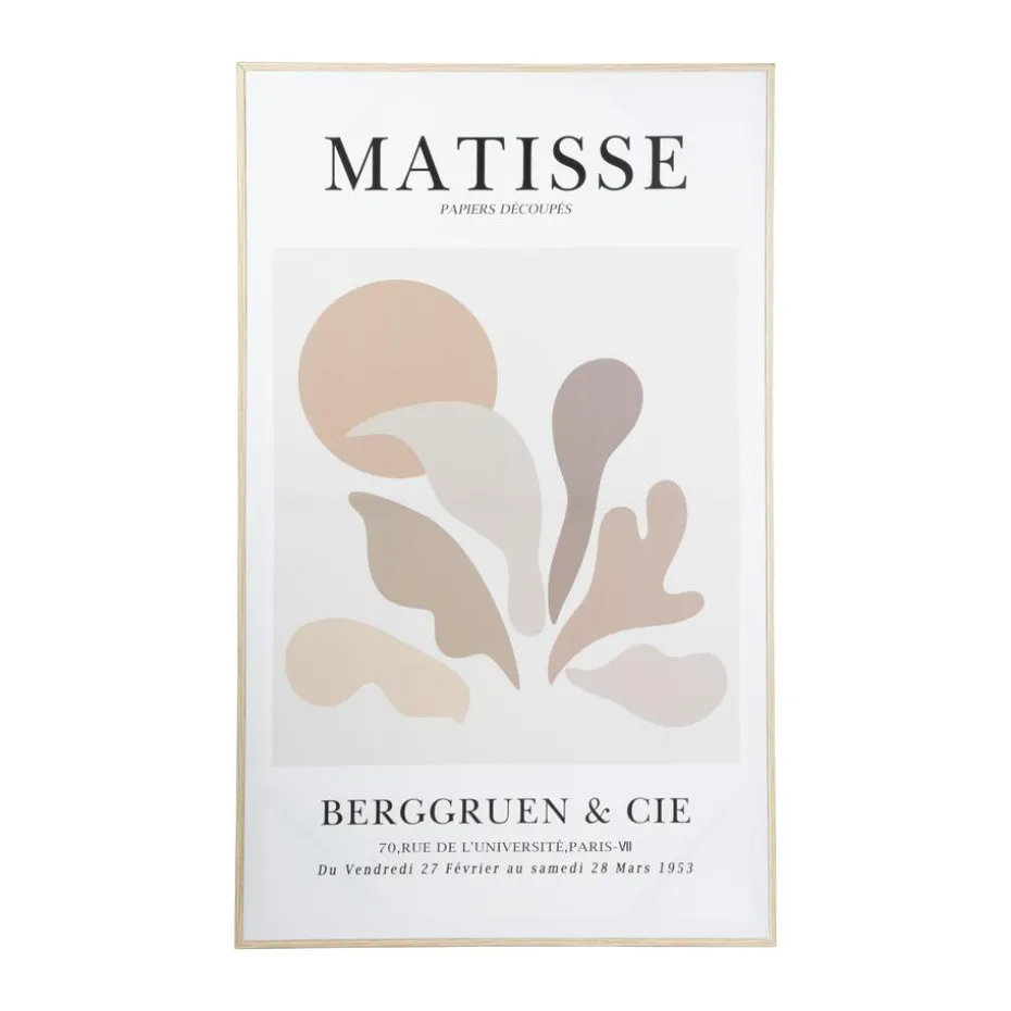 Canvas Schilderij Matisse Beige