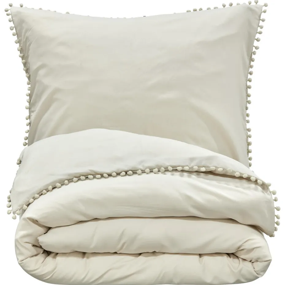 Dekbedovertrek Daisy Zand - 240x220 cm