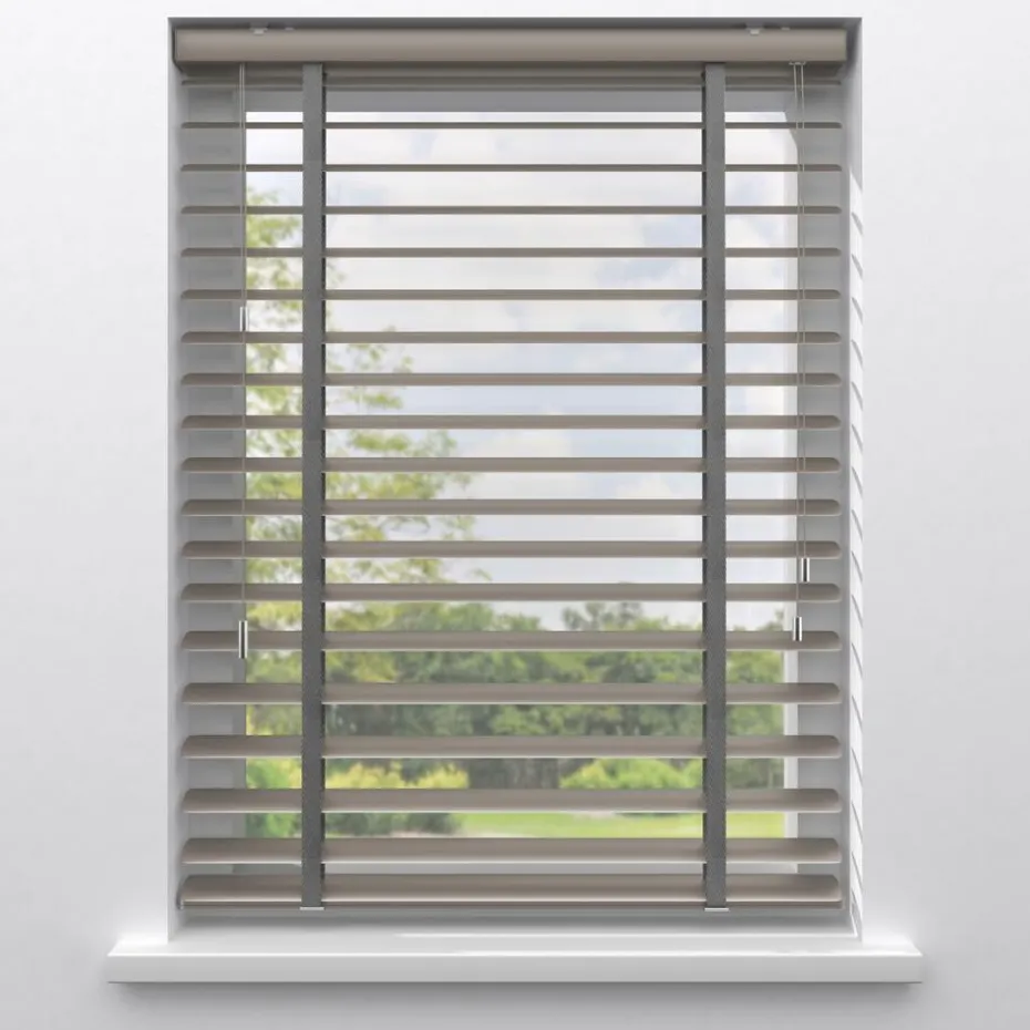 Fenstr Aluminium Jaloezie Carlin Taupe 50mm