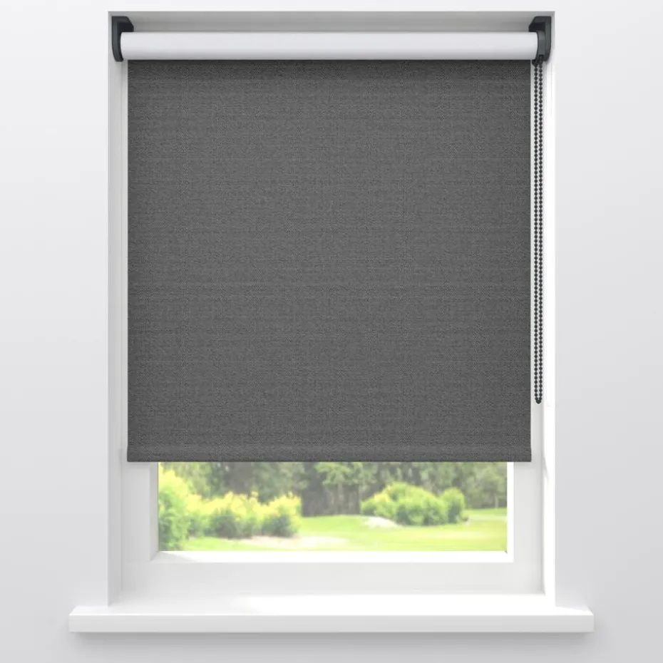 Fenstr Rolgordijn Nova Antraciet Verduisterend