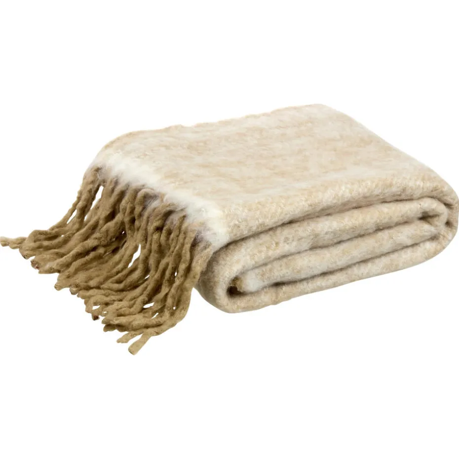 Plaid Colmars Beige - 130x170 cm