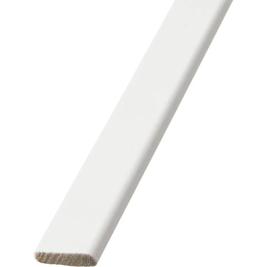 Plakplint Wit MDF 2,4 cm