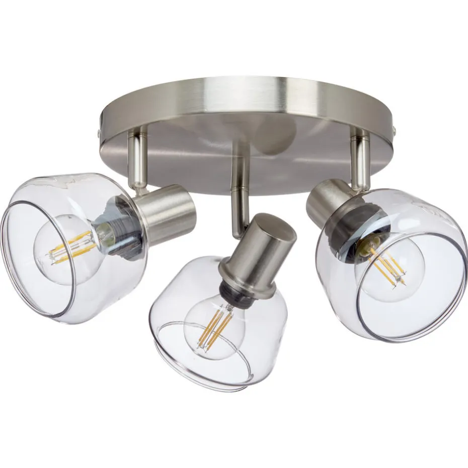 Spot Zeus 3-lichts Zilver