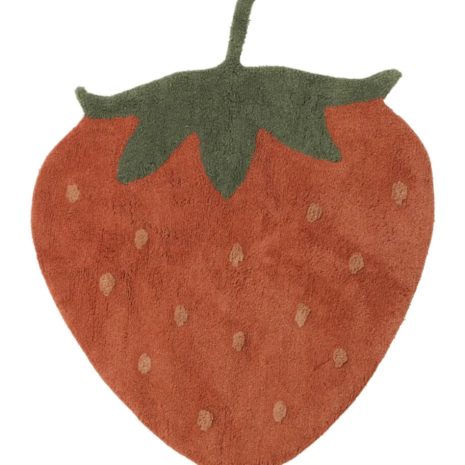 Vloerkleed Aardbei Rood