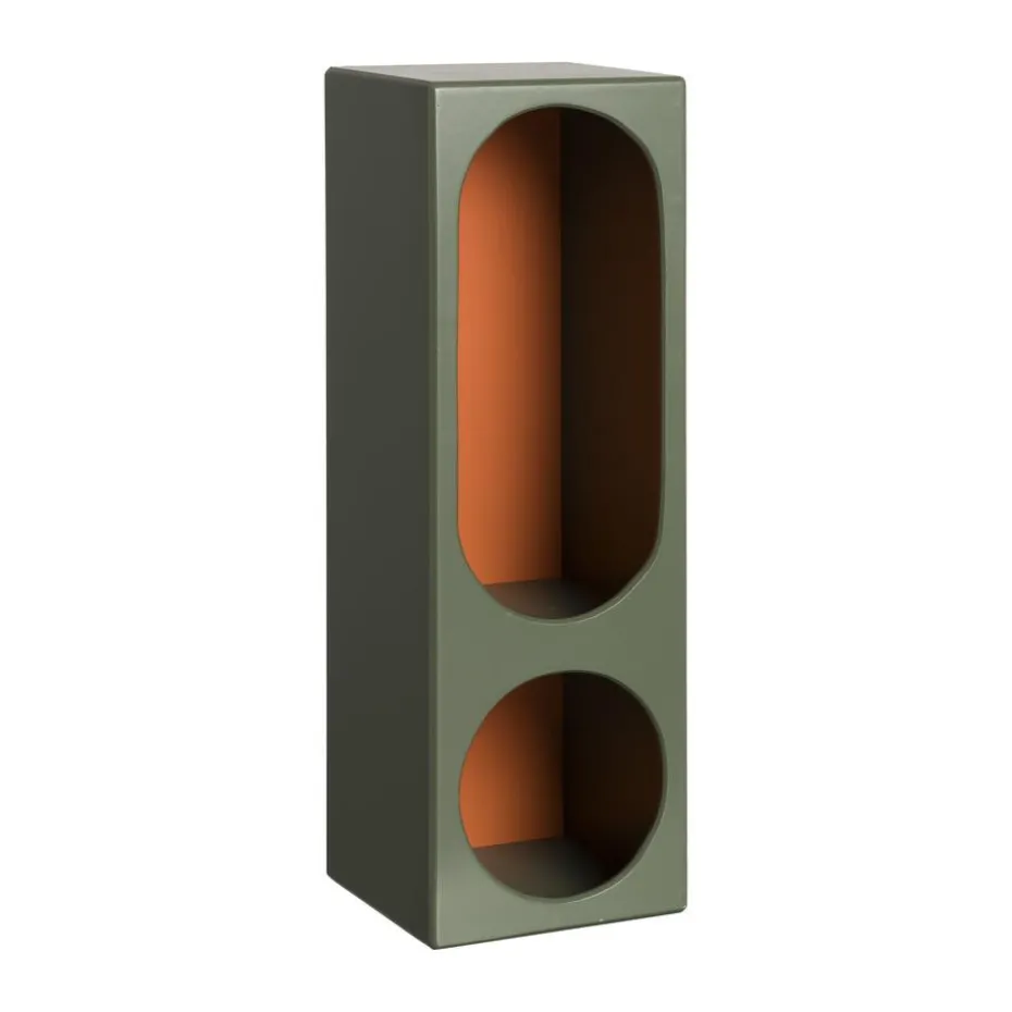 Wandkastje Retro Groen - 50x17 cm 50x17x15 cm