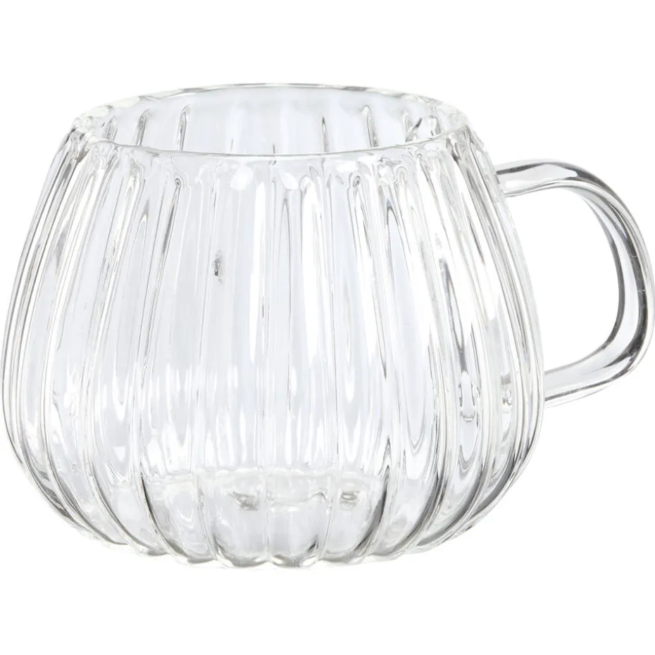 Waterglas Met Oor Andum Transparant 390ml